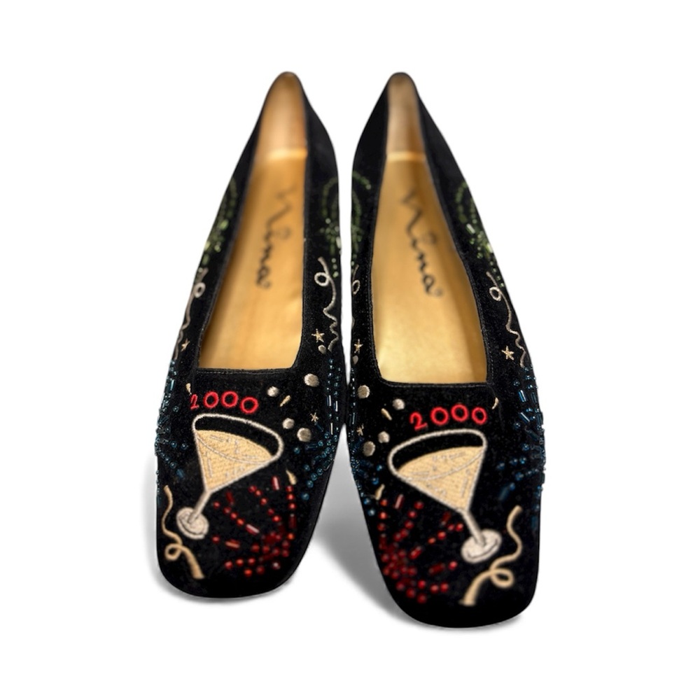 ✨ Vintage Nina Y2K Martini Shoes Size 8.5